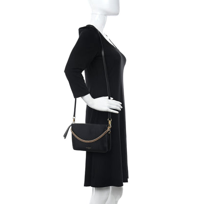 Givenchy Textured Calfskin Cross 3 Crossbody Bag Black 2 of 10