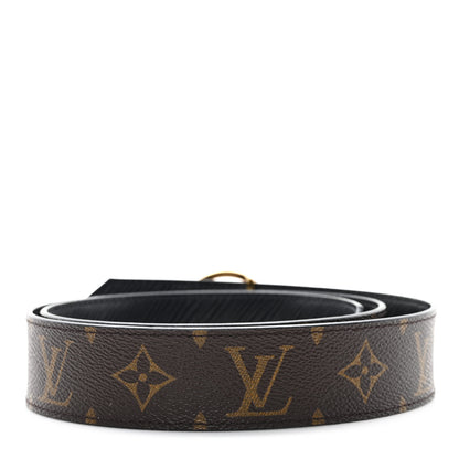 Louis Vuitton Monogram Epi 35mm LV Circle Reversible Belt 90 36 Black 2 of 4