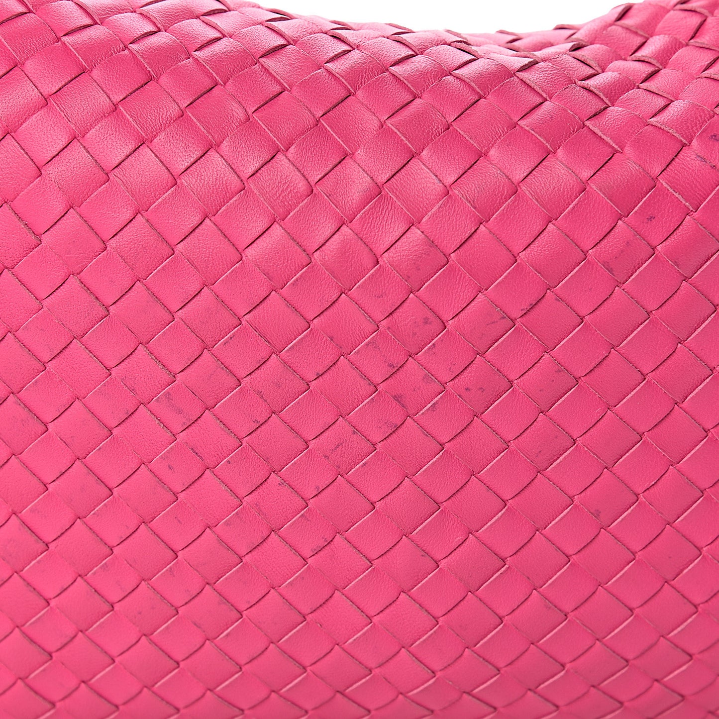 Nappa Intrecciato Medium Veneta Hobo Rosa Shock