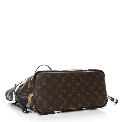 Louis Vuitton X LOL Monogram Neverfull MM Gold Silver 3 of 4
