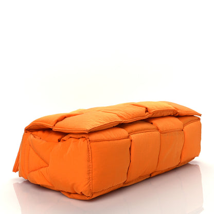 Bottega Veneta Nylon Intrecciato Padded Tech Cassette Bag Orange 5 of 11