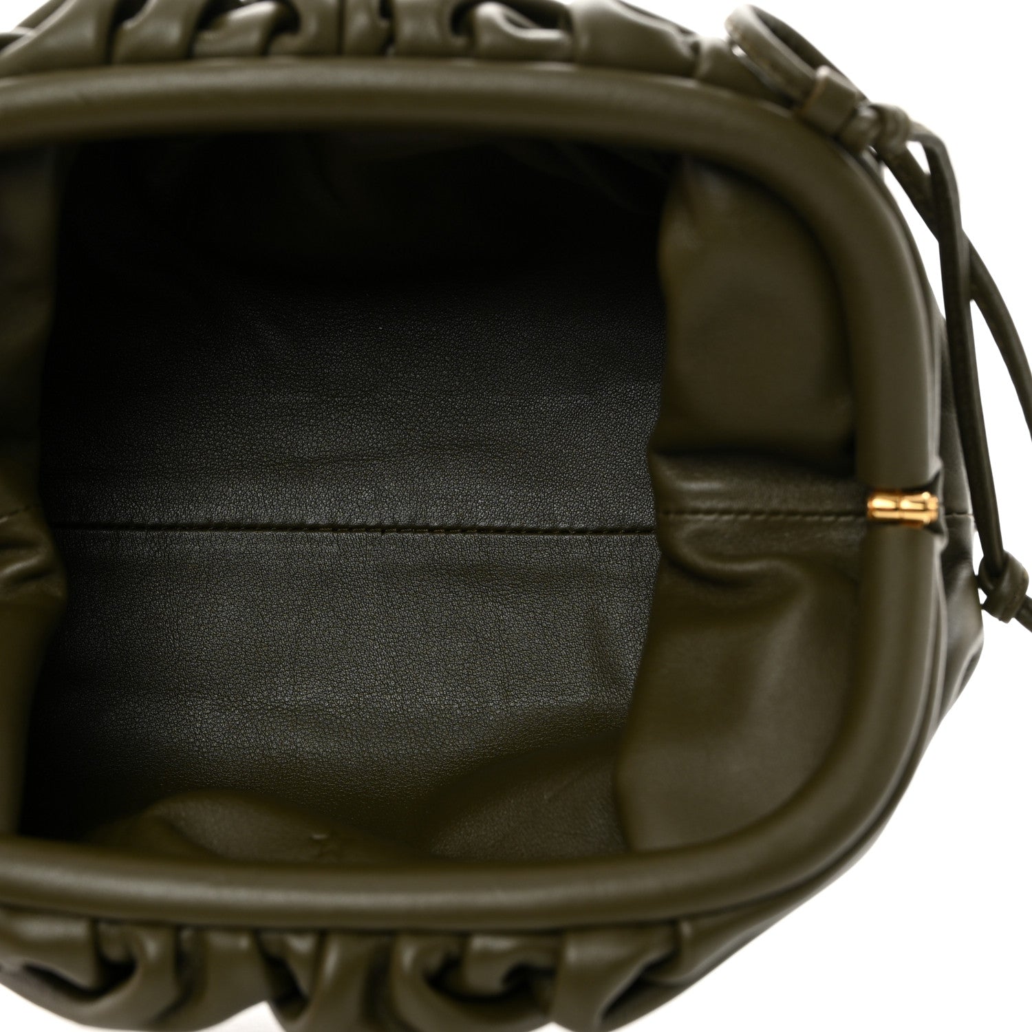 Bottega Veneta Butter Calfskin The Mini Pouch Mustard 5 of 11