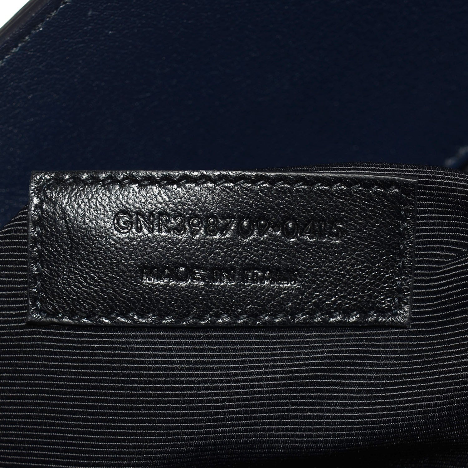 Saint Laurent Calfskin Small Sac De Jour Navy 7 of 9