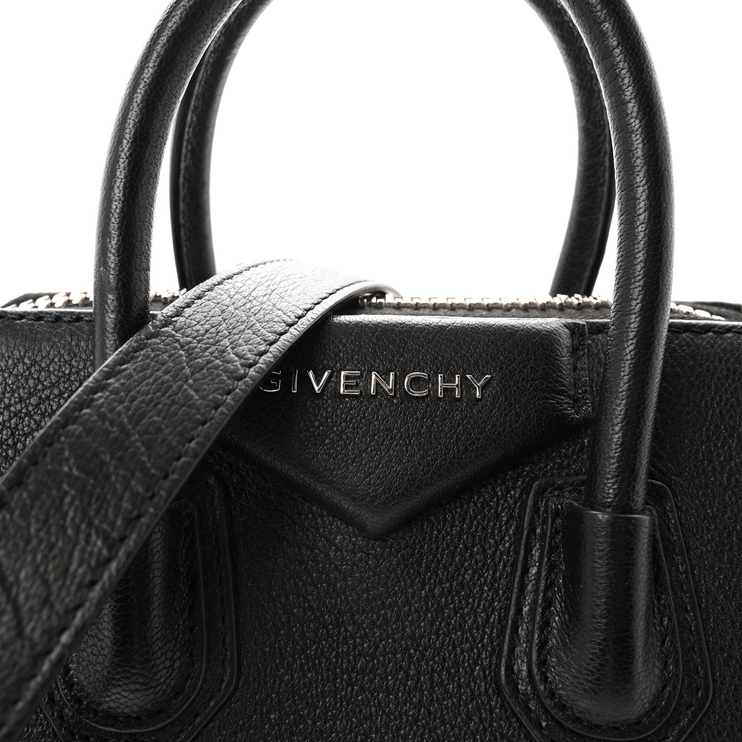 Givenchy Sugar Goatskin Mini Antigona Black 8 of 10