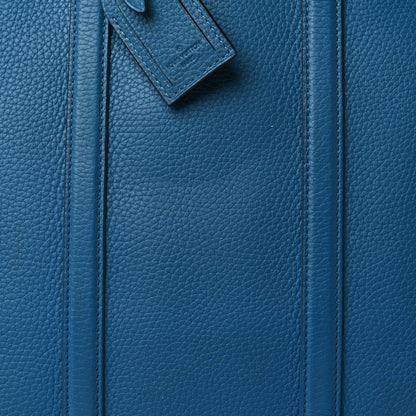 Louis Vuitton Taurillon Porte-Documents Voyage Bleu Canard 8 of 10
