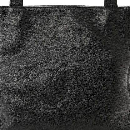 Chanel Caviar CC Tote Black 8 of 12