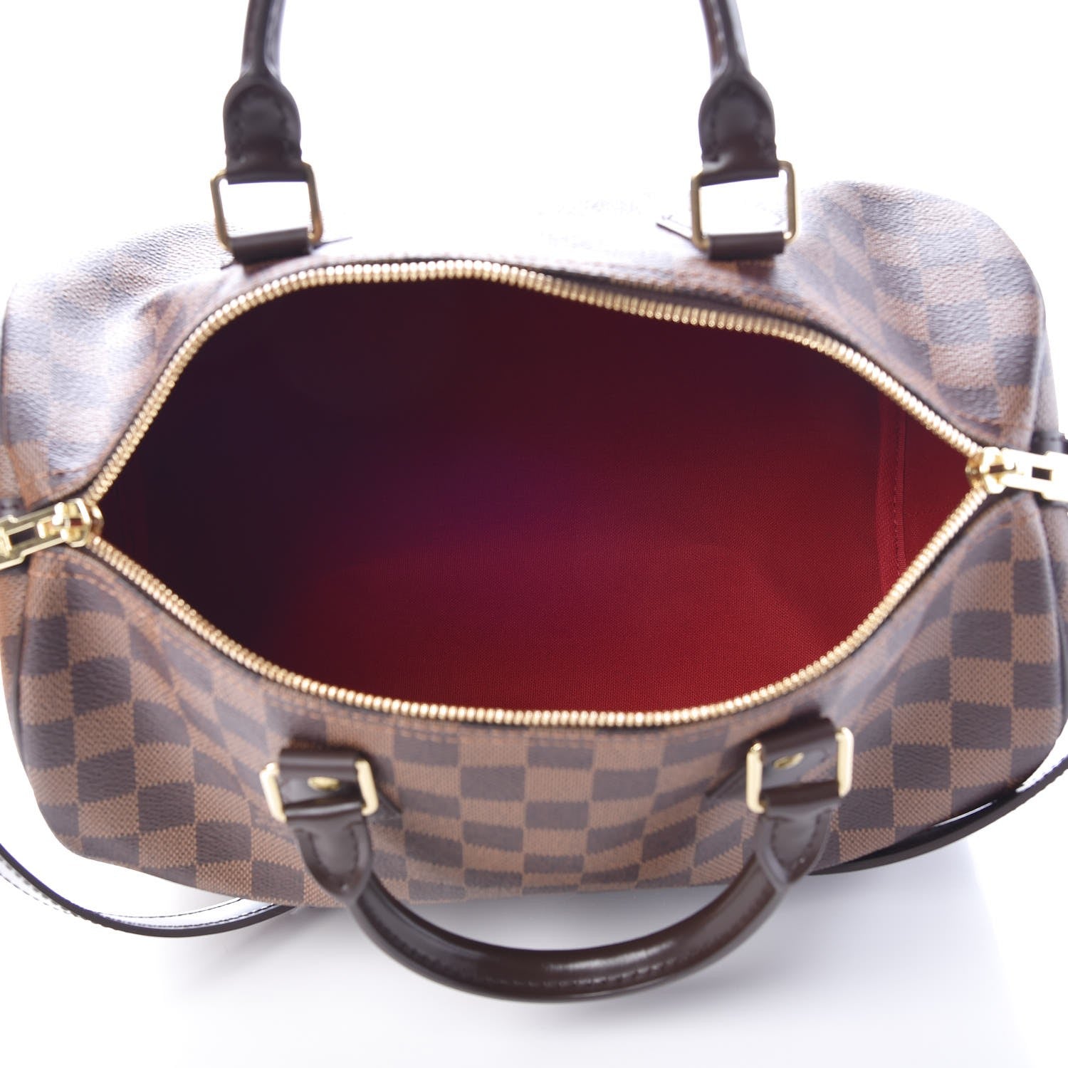 Louis Vuitton Damier Ebene Speedy Bandouliere 30 5 of 9