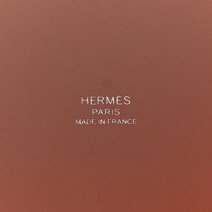 Hermes Swift H Canvas Cabas H En Biais 27 Feu Framboise Nata 6 of 11