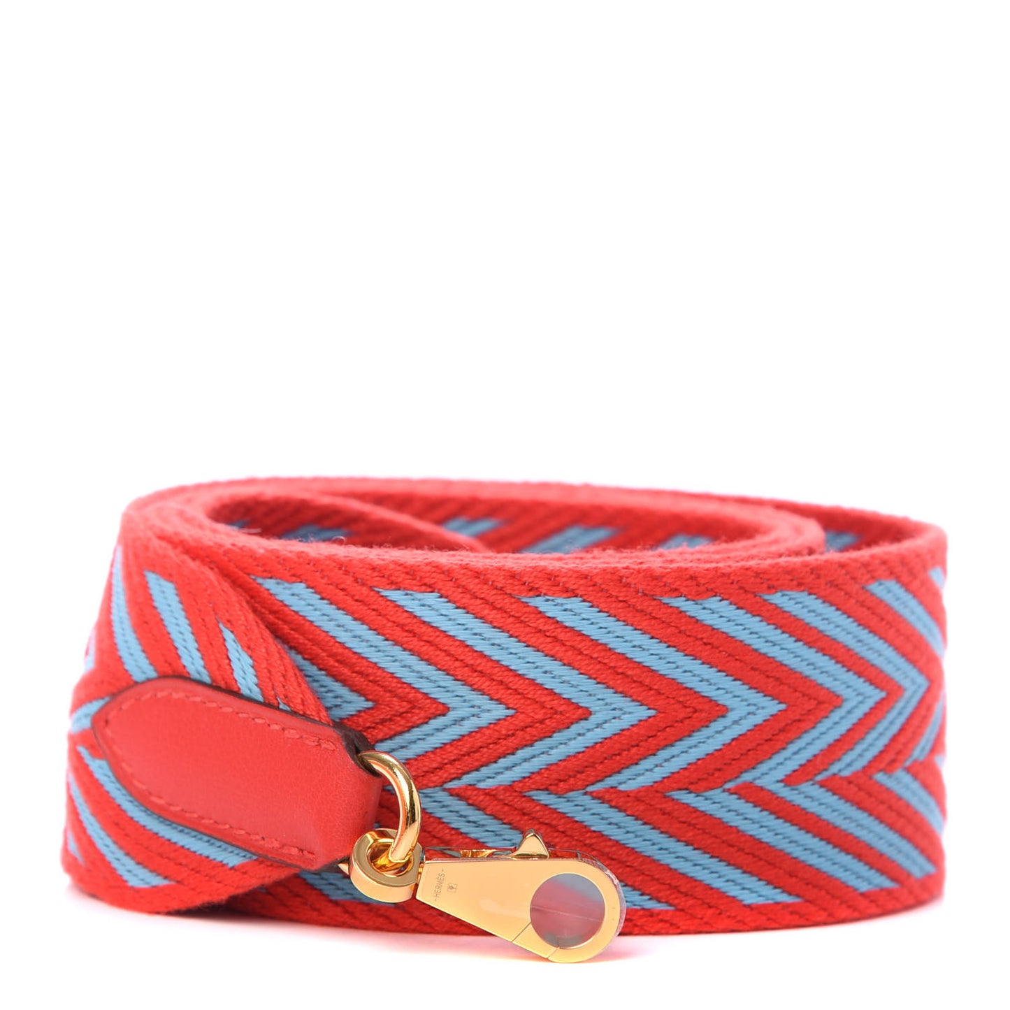 Toile Swift 50mm Sangle ZigZag Shoulder Strap Rouge De Coeur Bleu Du Nord