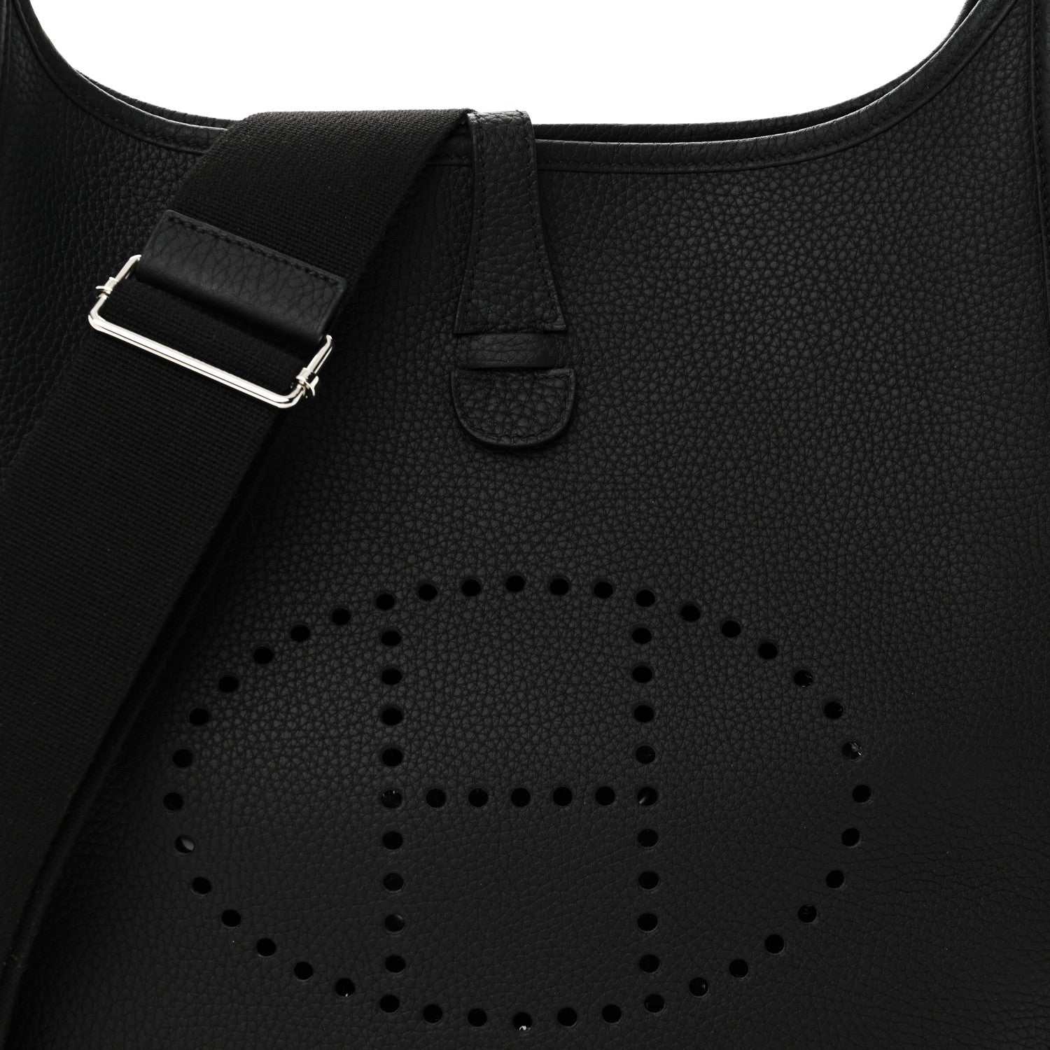 Hermes Taurillon Clemence EVELYNE III PM Black 7 of 10