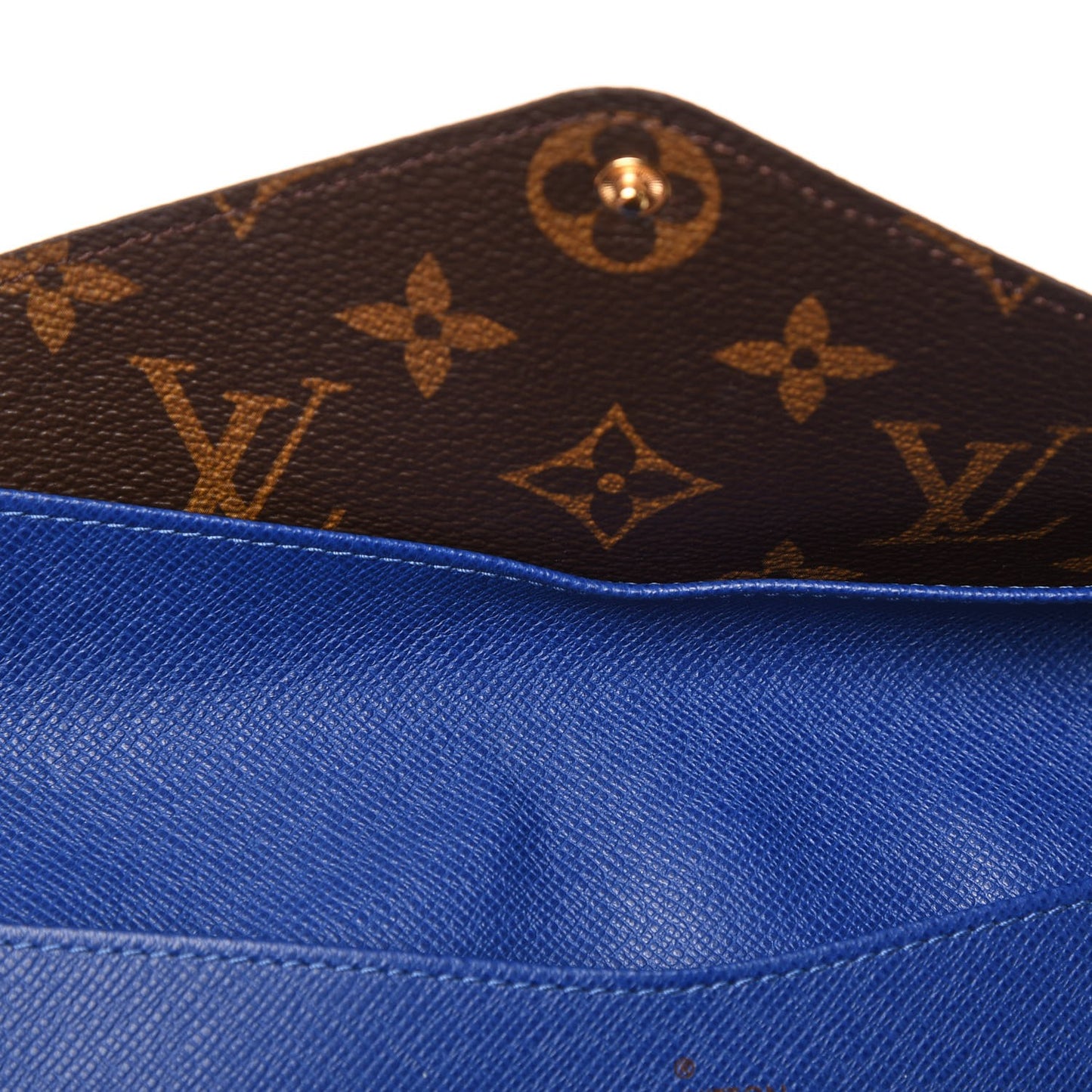 Monogram Josephine Wallet Blue