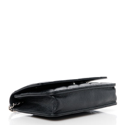 Chanel Caviar Quilted Wallet on Chain WOC Black 4 of 11