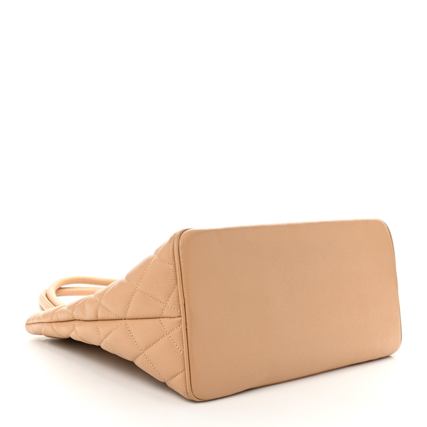 Chanel Caviar Quilted Medallion Tote Beige 4 of 11