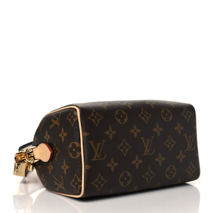 Louis Vuitton Monogram Speedy Bandouliere 20 Black 4 of 10
