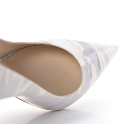 Christian Dior Patent Cherie Pointy Toe 100mm Pumps 37 Mist 11 of 14