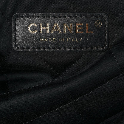 Chanel Shiny Calfskin Quilted Small Chanel 22 Black 6 of 12