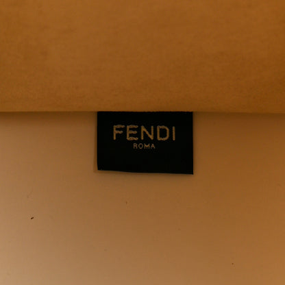 Fendi Vitello King Plexiglass Medium Fendi Sunshine Shopper Tote White Ice 6 of 9