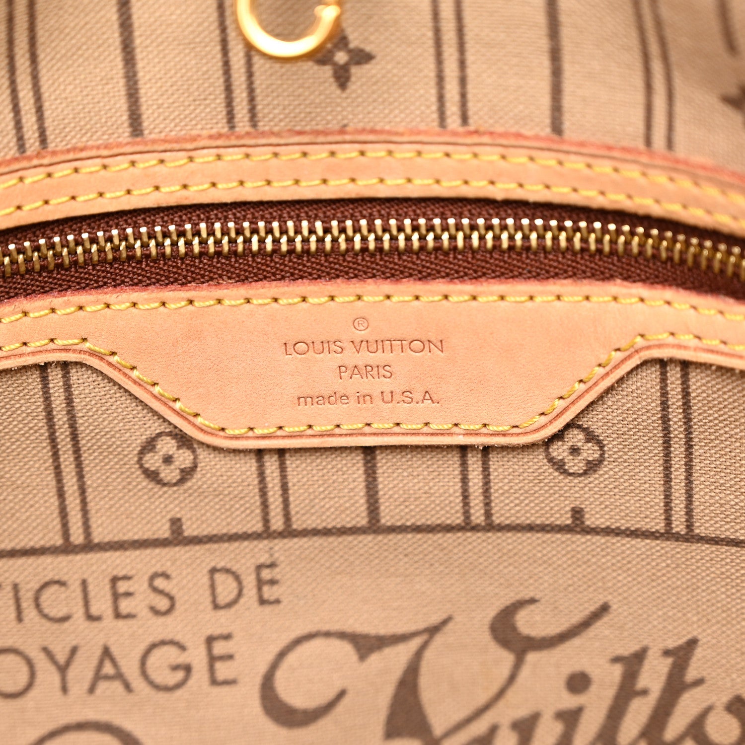 Louis Vuitton Monogram Neverfull MM 7 of 13