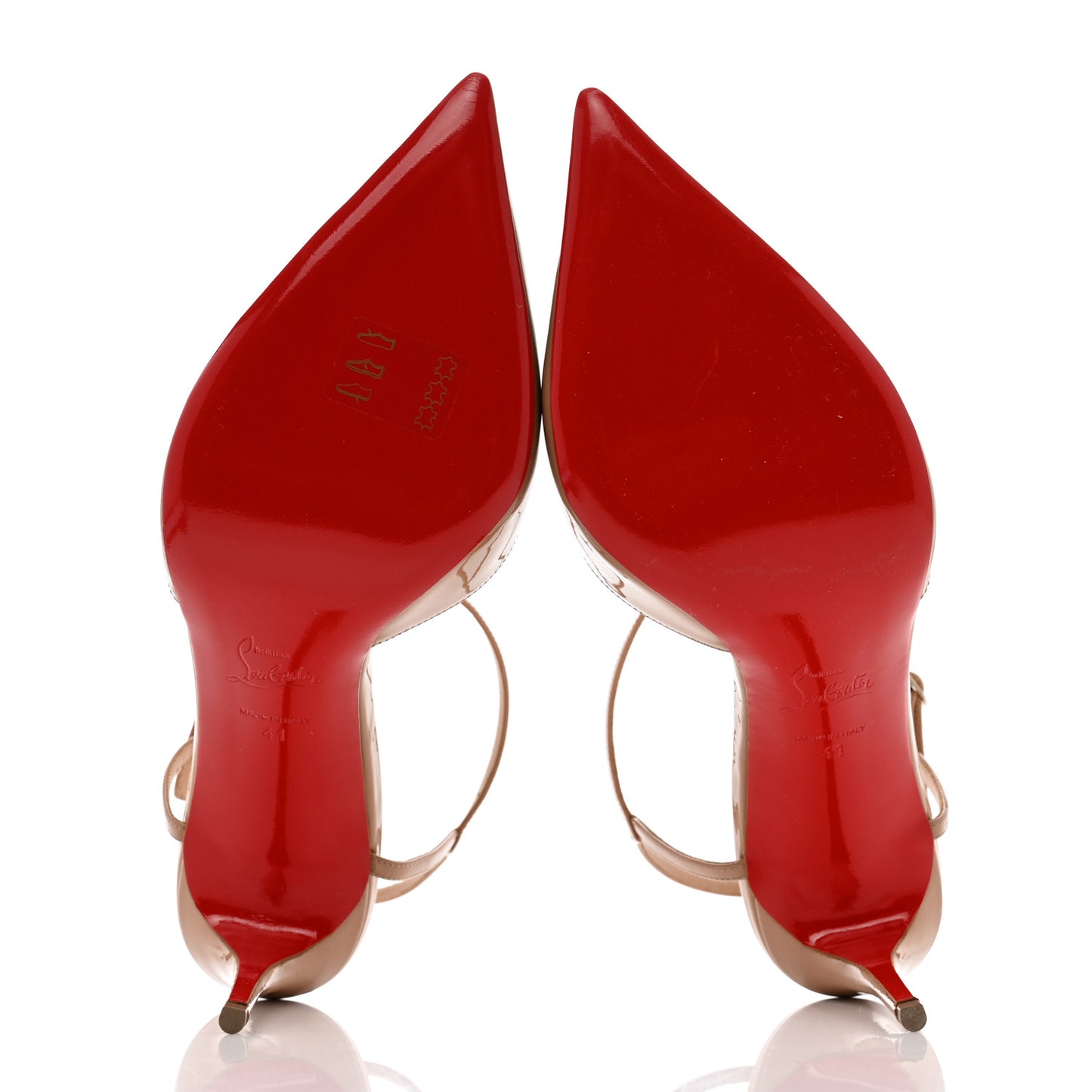 Patent Rivierina 85 Pumps 41 Nude
