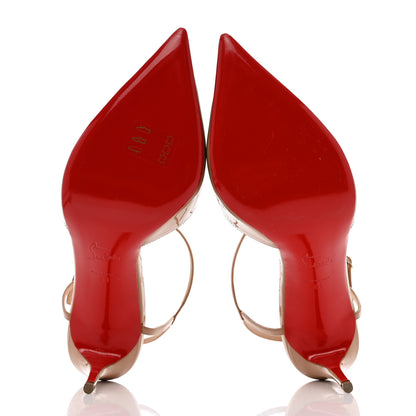 Christian Louboutin Patent Rivierina 85 Pumps 41 Nude 5 of 9
