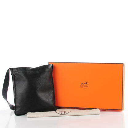 Hermes Lambskin Toudou Perfore Crossbody Black 9 of 13