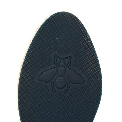 Gucci Metallic Nappa Matelasse GG Pilar Flatform Lace-Up Espadrilles 39 Oro Vecchio 13 of 14