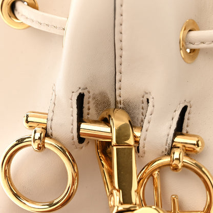 Fendi Vitello Cruise F is Fendi Mini Mon Tresor Bucket Bag Optical White 11 of 14