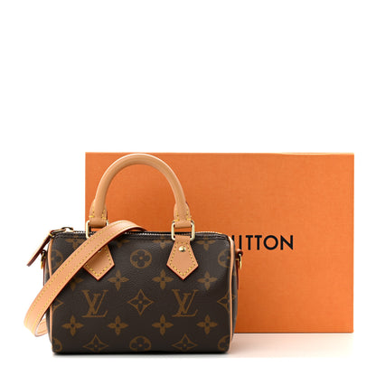 Louis Vuitton Monogram Nano Speedy Bandouliere 13 of 13