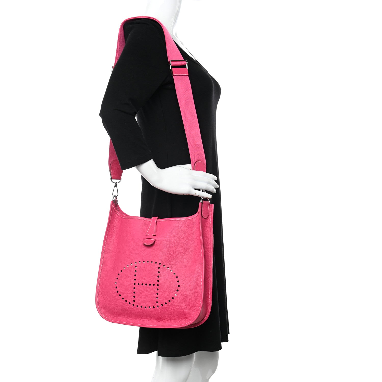 Hermes Epsom Evelyne III PM Rose Tyrien 2 of 10