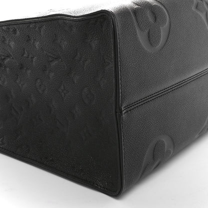 Louis Vuitton Empreinte Monogram Giant Onthego GM Black 8 of 9