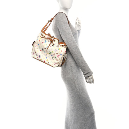 Louis Vuitton Monogram Multicolor Petit Noe White 2 of 9