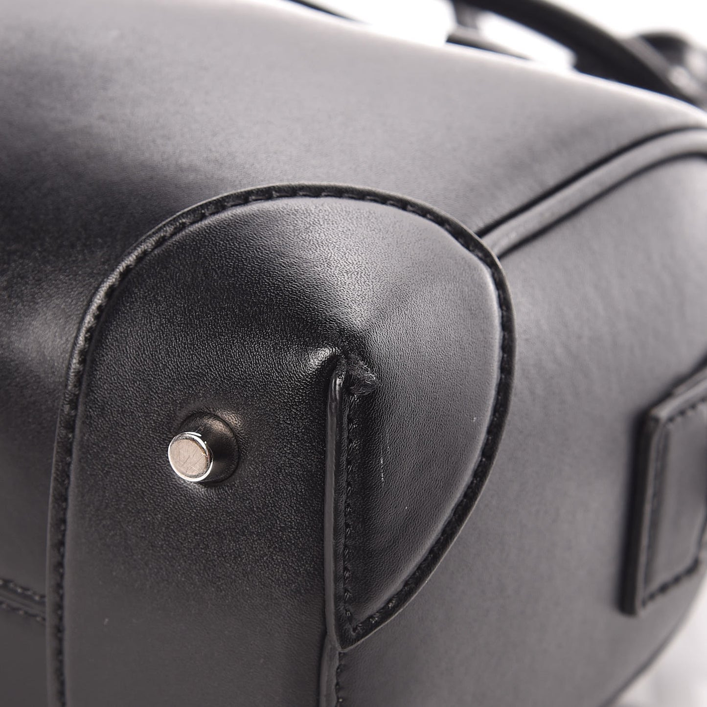Calfskin Star Micro Lucrezia Black Silver
