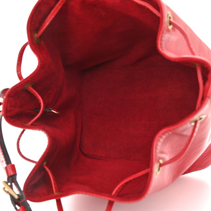 Louis Vuitton Epi Petit Noe Castillan Red 5 of 17