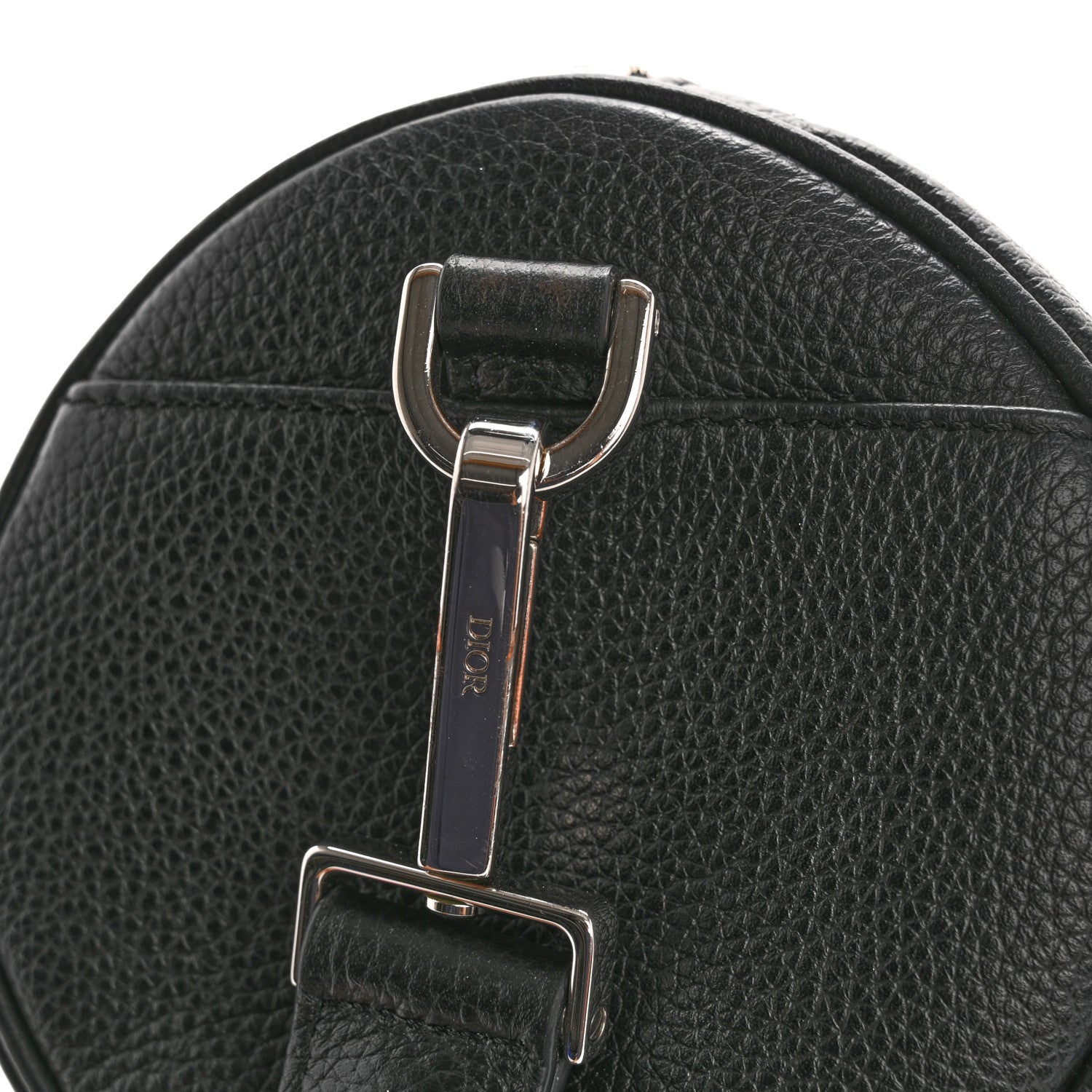 Christian Dior HOMME Grained Calfskin Mens Roller Messenger Black 11 of 13