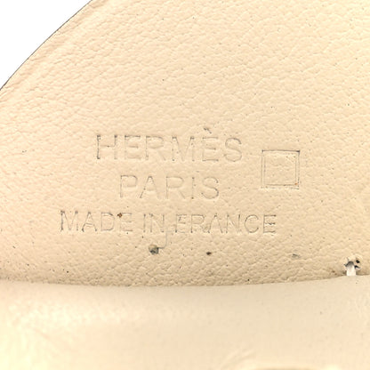 Hermes Milo Lambskin Matte Alligator Touch Grigri Rodeo Pegase Horse Bag Charm PM Craie Nata Beton 3 of 5