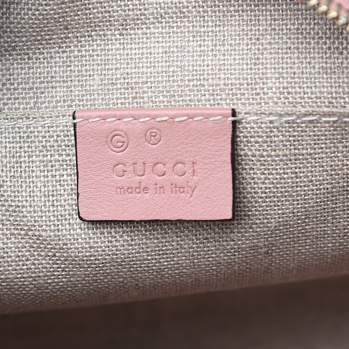 Soft Microguccissima Mini Bree Messenger Bag Soft Pink