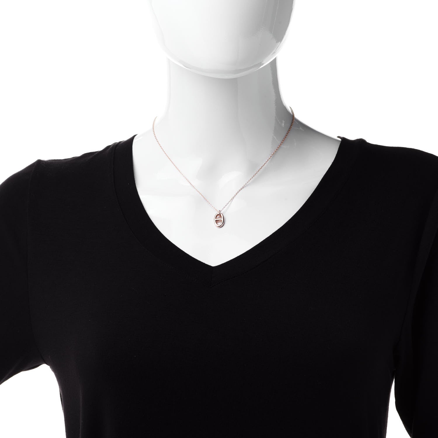 Hermes 18K Rose Gold PM Farandole Pendant Necklace 2 of 7