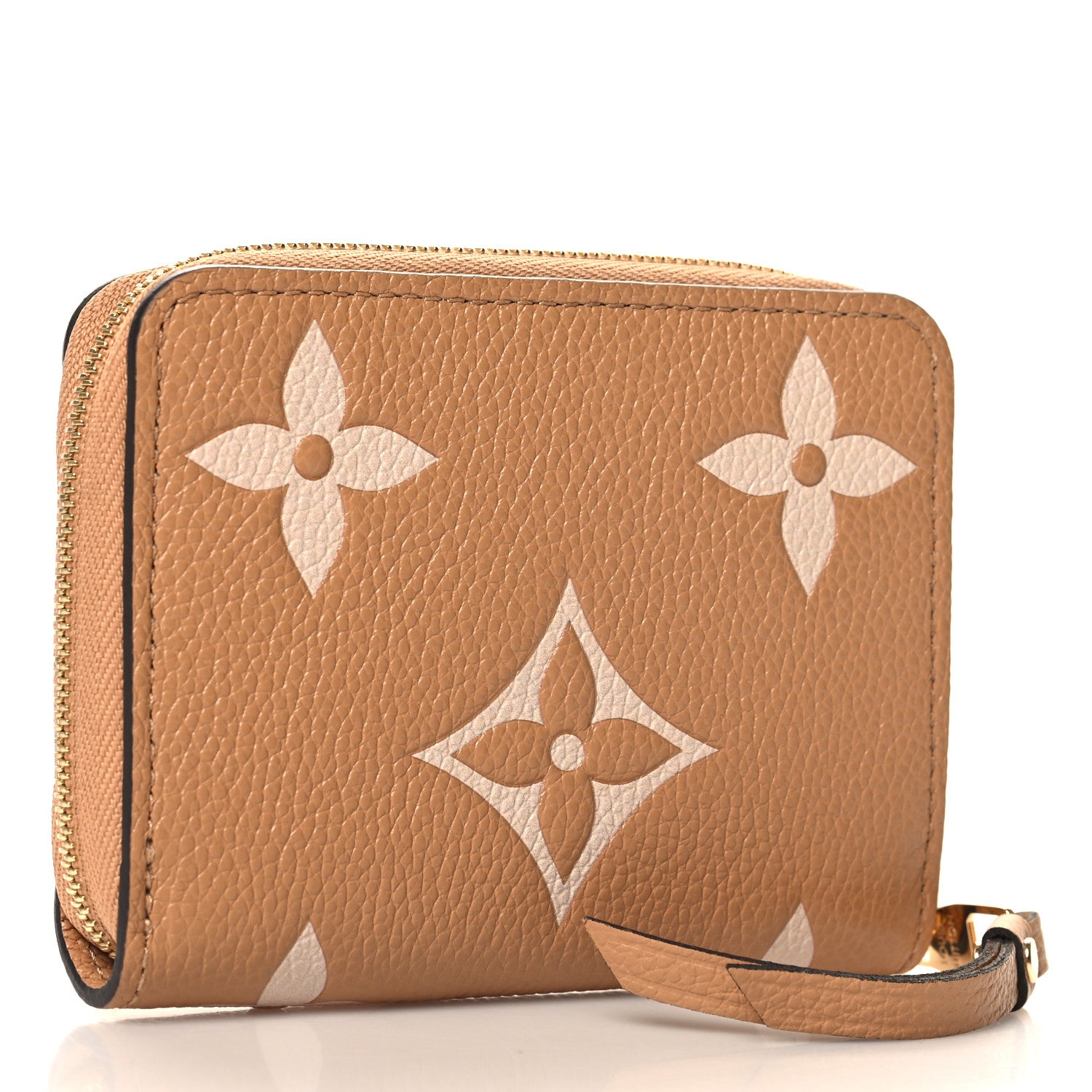 Louis Vuitton Empreinte Monogram Giant Zippy Coin Purse Arizona Creme 3 of 7