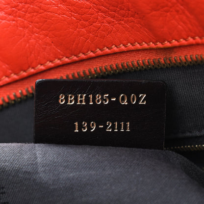 Fendi Pequin Vitello Roll Tote Tobacco Papavero 7 of 13