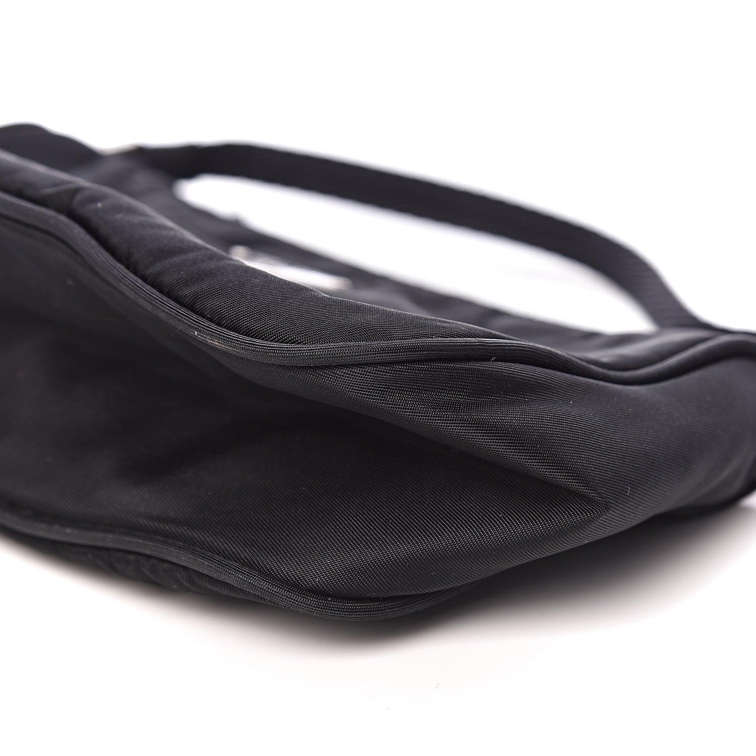 Prada Tessuto Nylon Pochette Bag Black 6 of 12