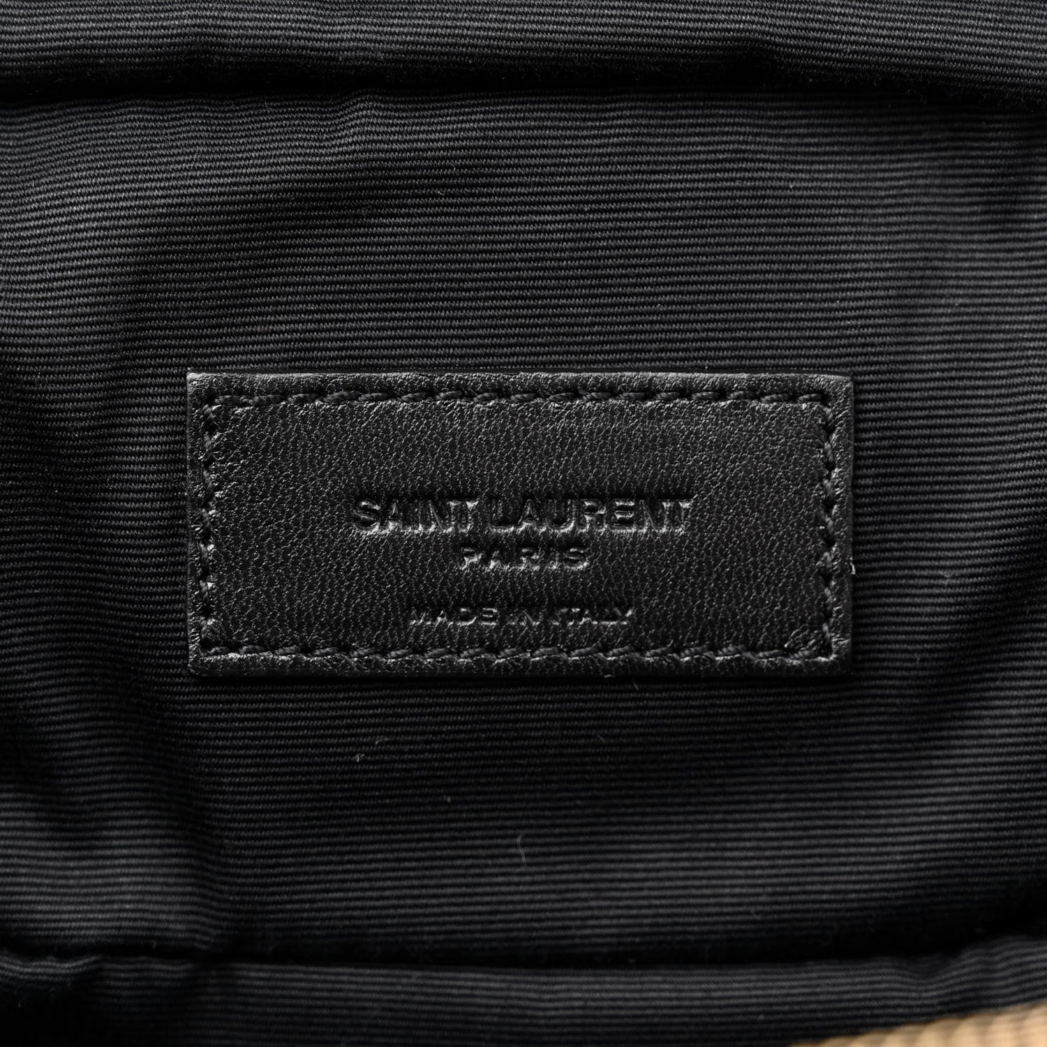Saint Laurent Lambskin Quilted Vanity Bag Top Handle Black 6 of 11