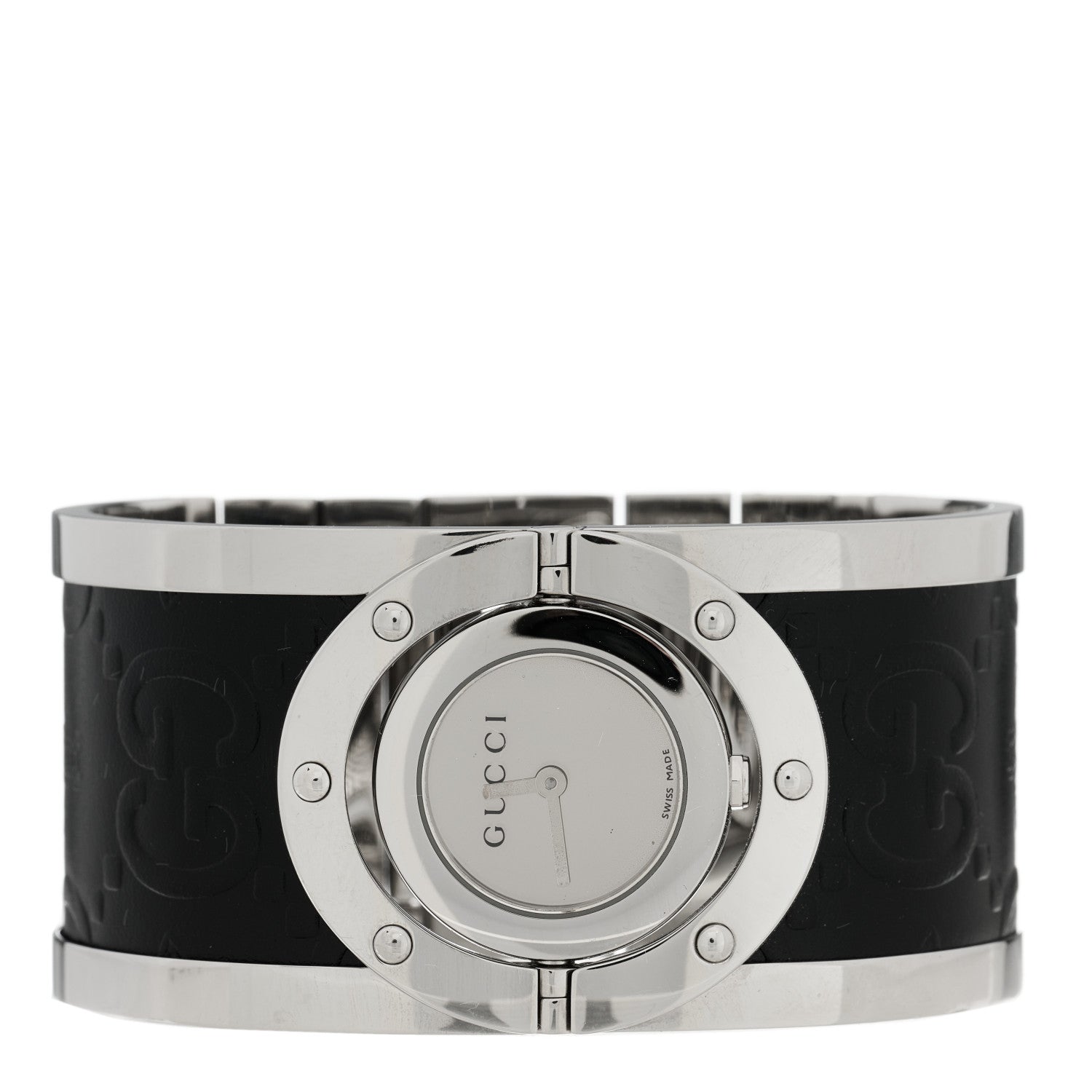 Gucci Stainless Steel Calfskin 33mm Twirl Quartz Watch 2 of 5