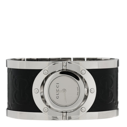 Gucci Stainless Steel Calfskin 33mm Twirl Quartz Watch 2 of 5