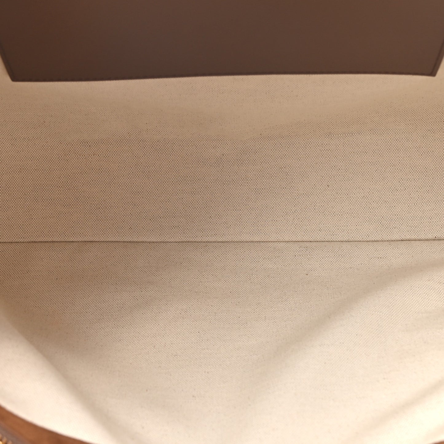 Suede Shearling Patchwork Monogram Giant Jamie Brown Beige