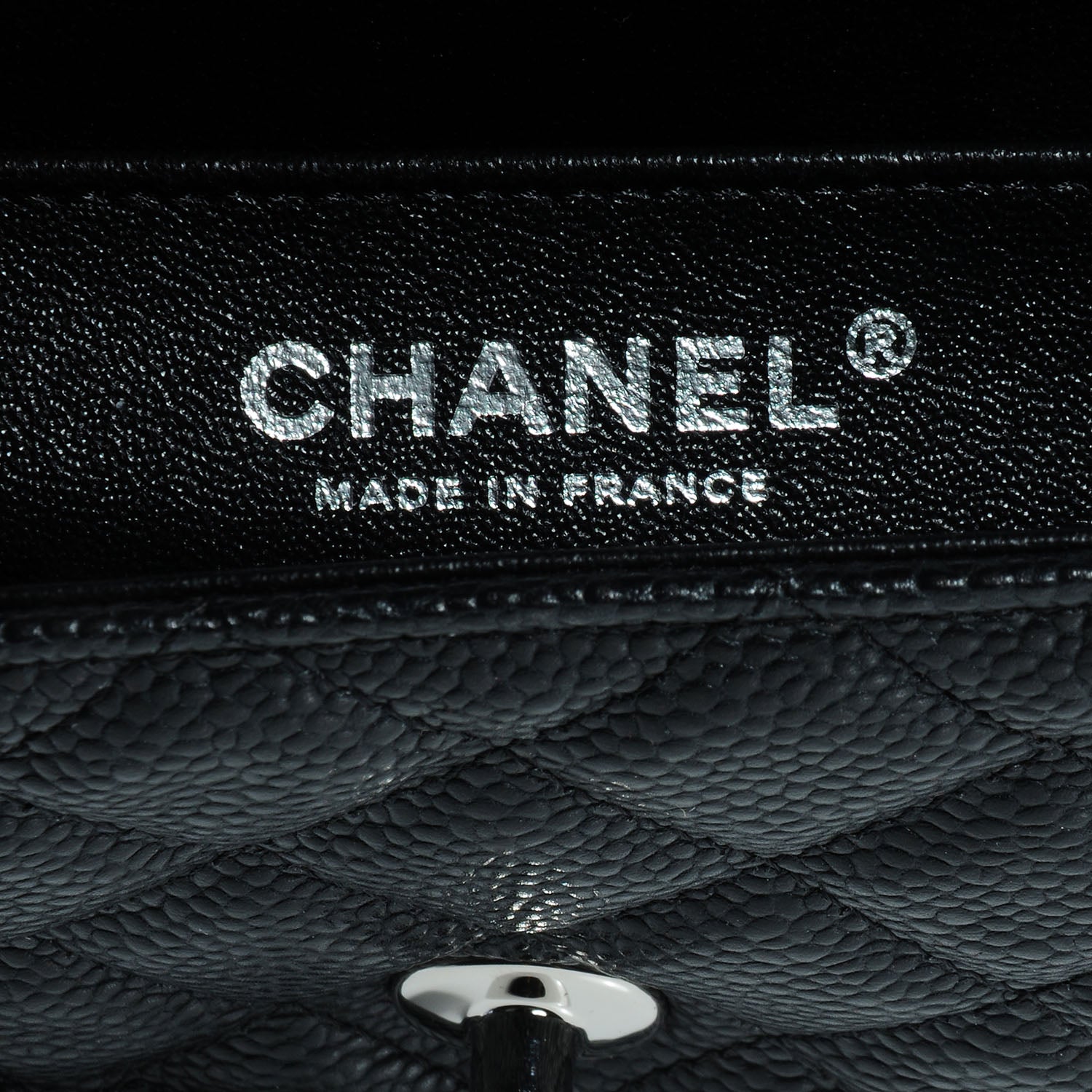 Chanel Caviar Quilted Mini Flap Bag Black 7 of 9