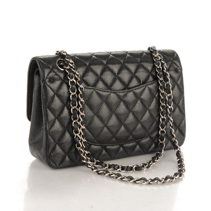 Chanel Caviar Quilted Medium Double Flap Black 3 of 7