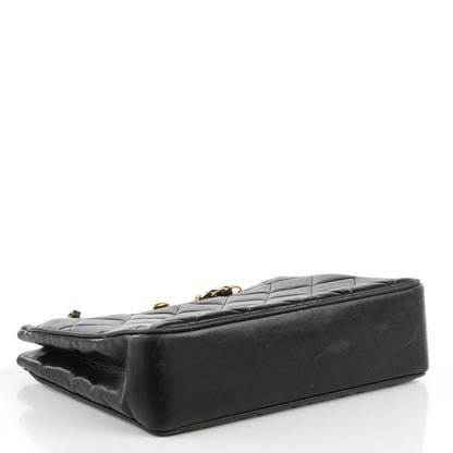 Chanel Lambskin Quilted Shoulder Bag Black 4 of 9
