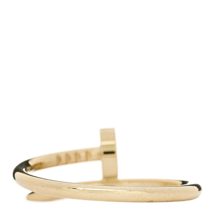 Cartier 18K Yellow Gold Small Juste Un Clou Ring 54 7 3 of 6