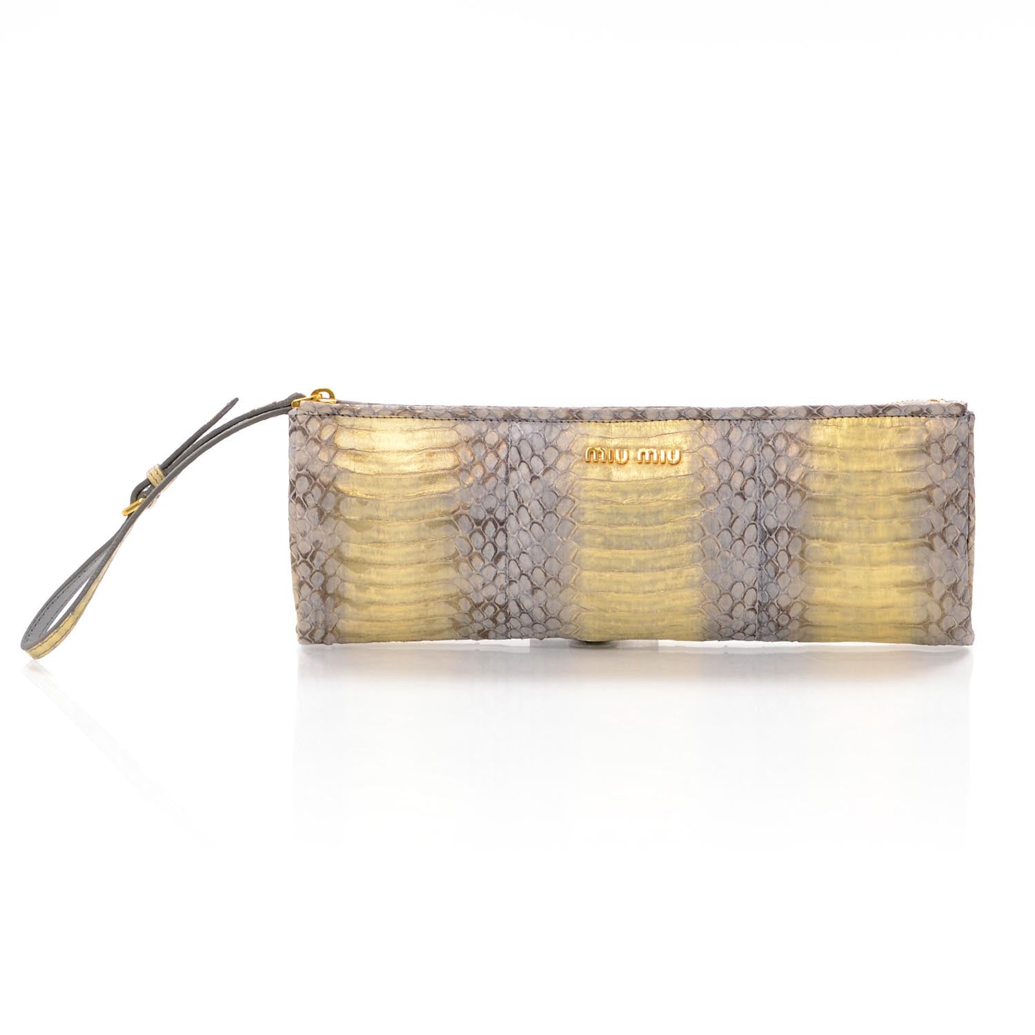 Miu Miu Python Wristlet 1 of 7