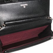Chanel Caviar Quilted Wallet On Chain WOC Black 6 of 18